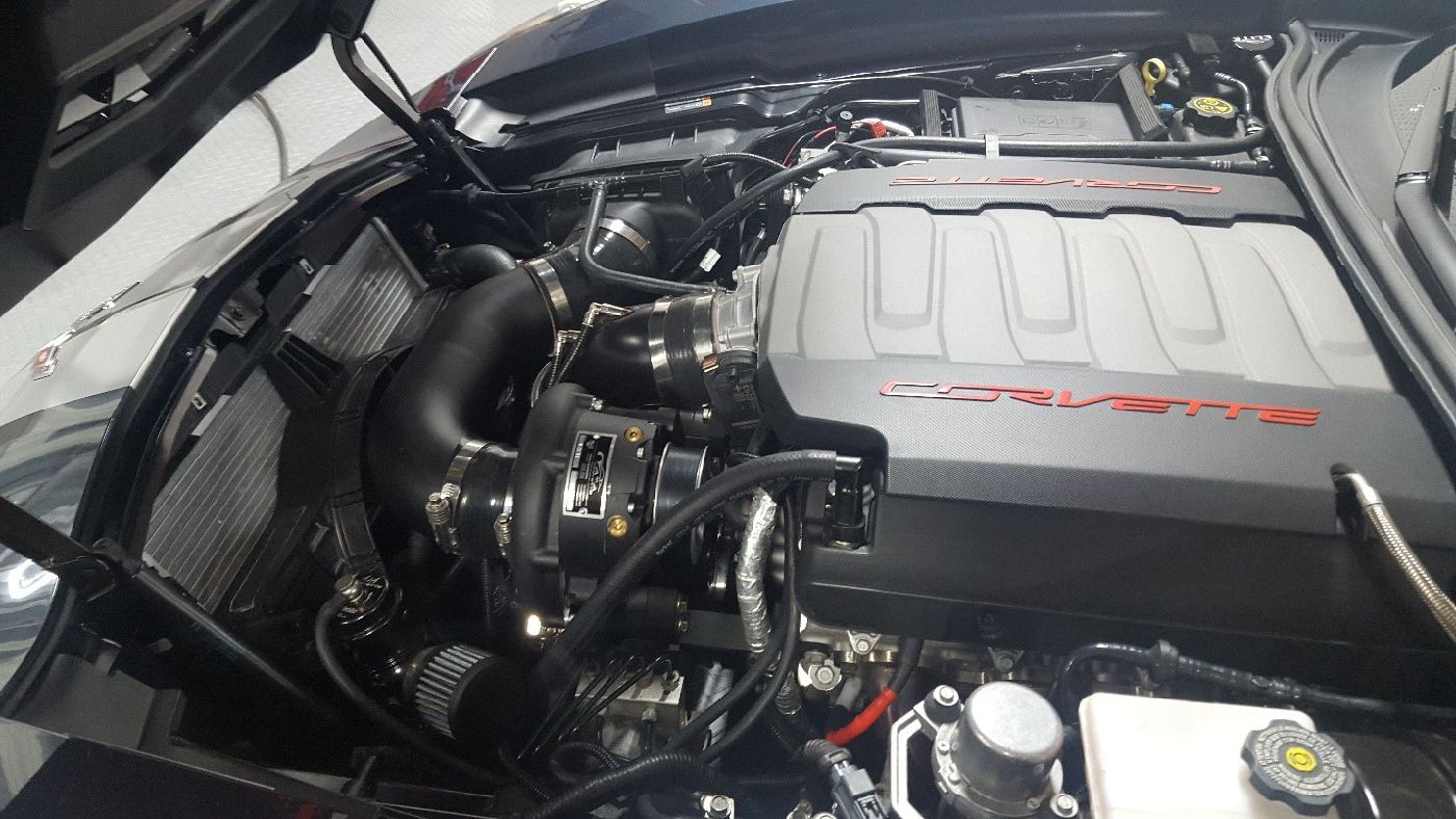 A&A 2014-2017 CORVETTE SUPERCHARGER KIT- BLACK A&A 2014-2017 CORVETTE SUPERCHARGER KIT- BLACK
